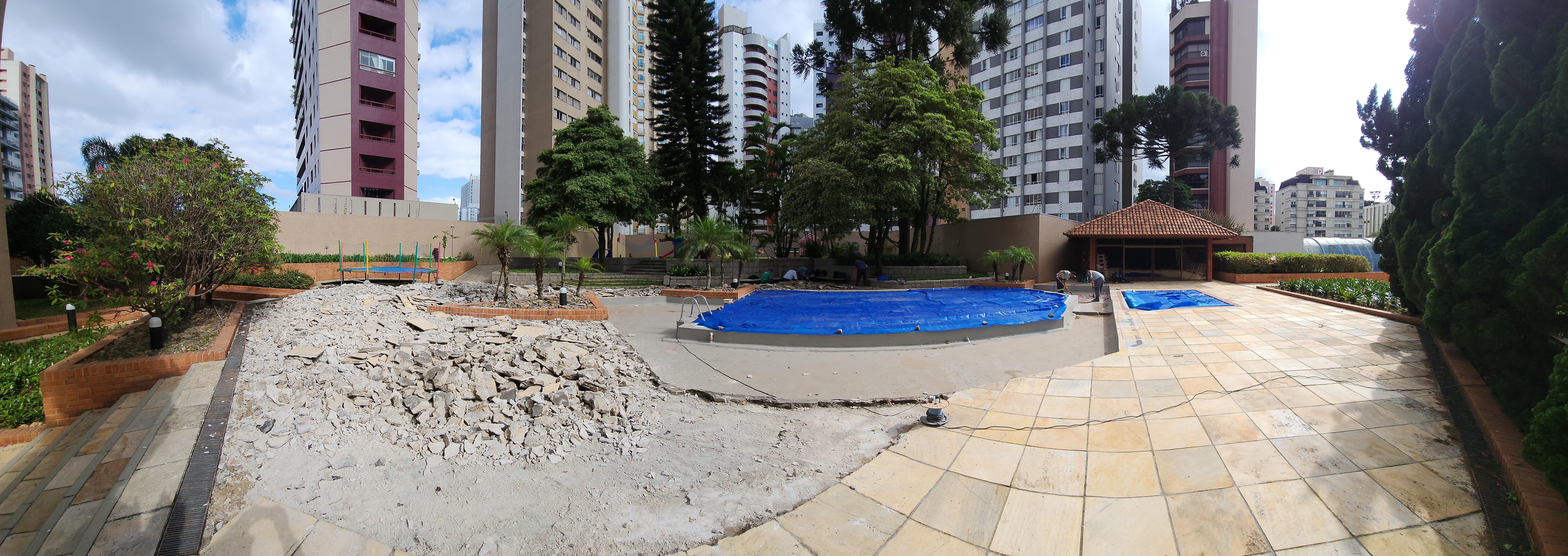 Manta PVC - execução