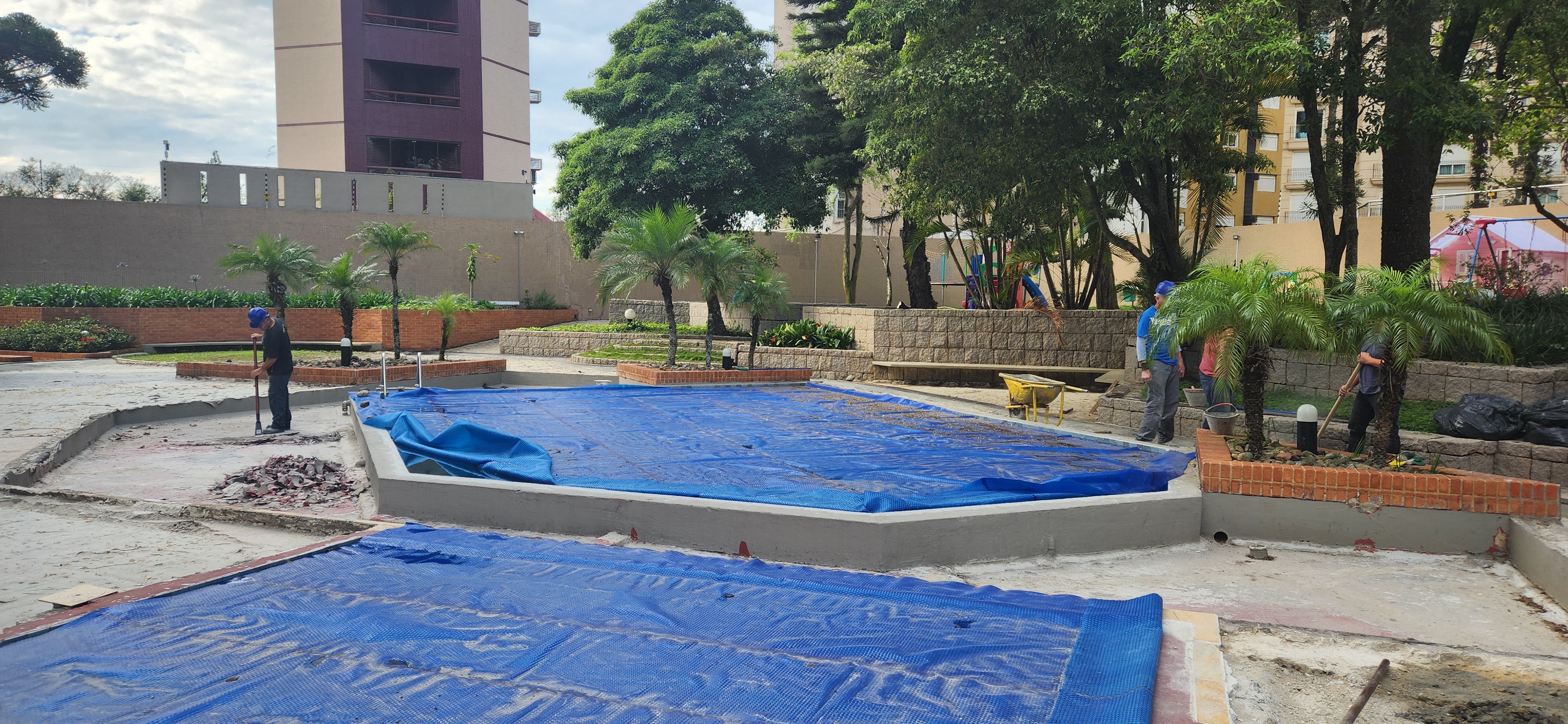 Manta PVC - execução