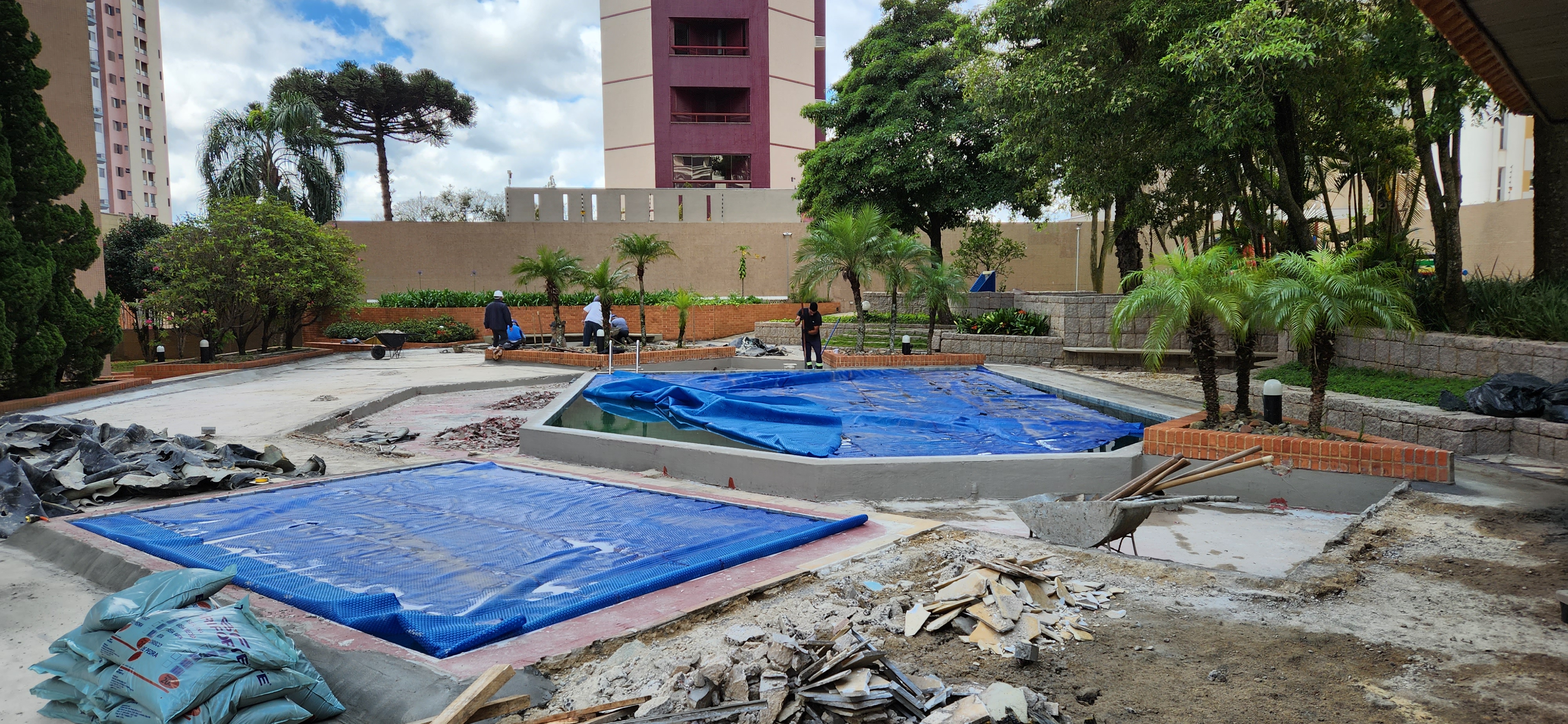 Manta PVC - execução