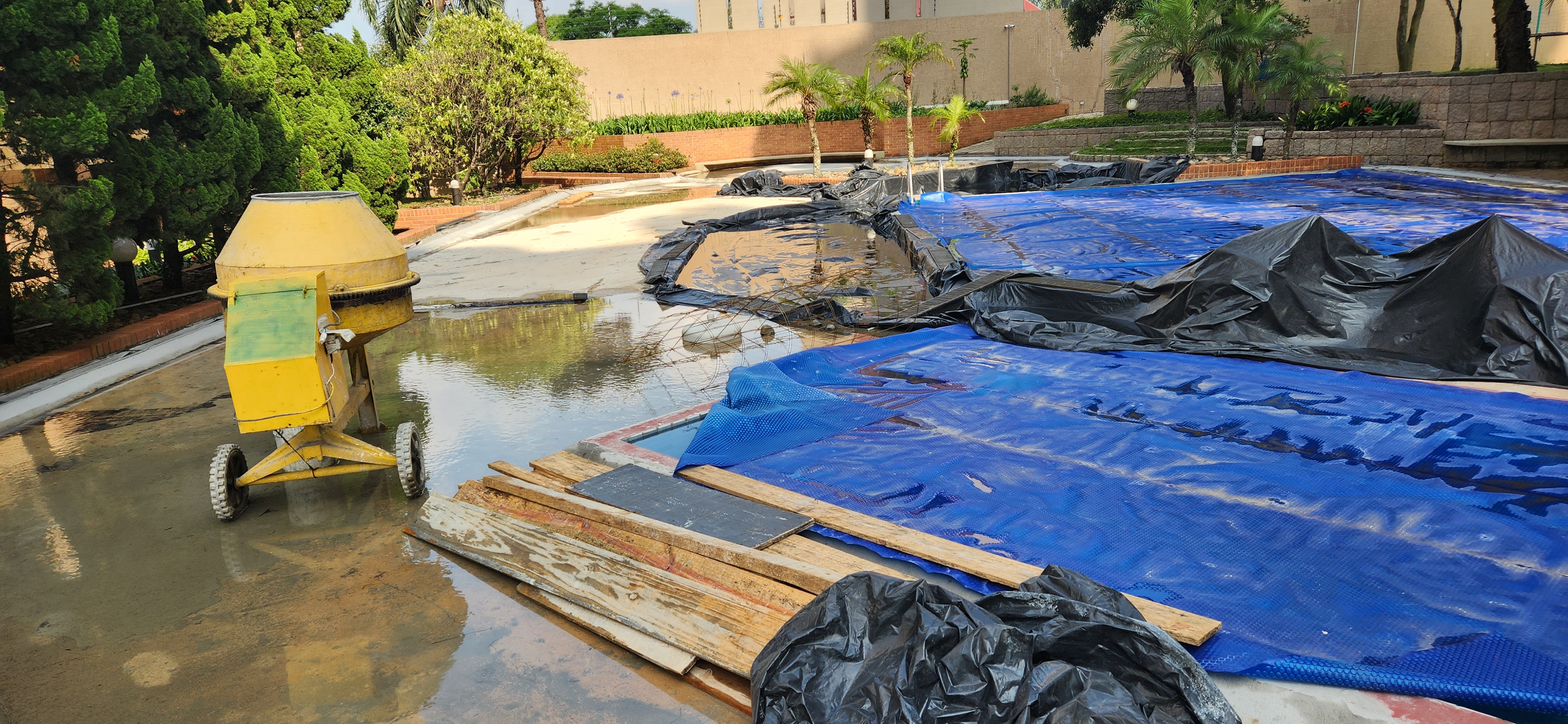 Manta PVC - execução