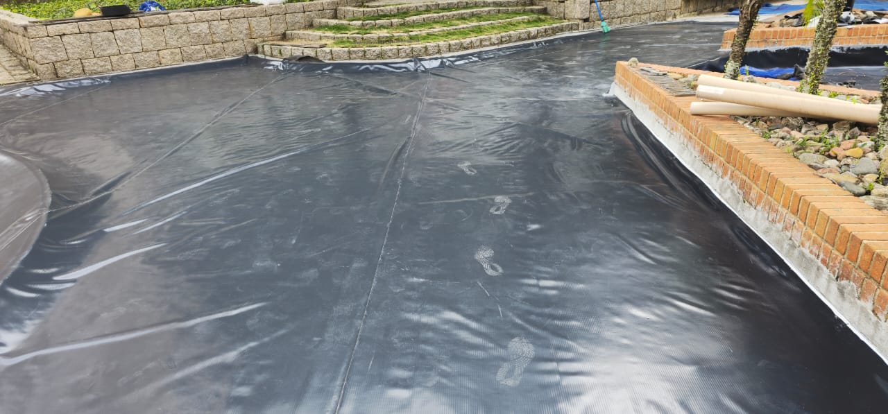 Manta PVC - execução