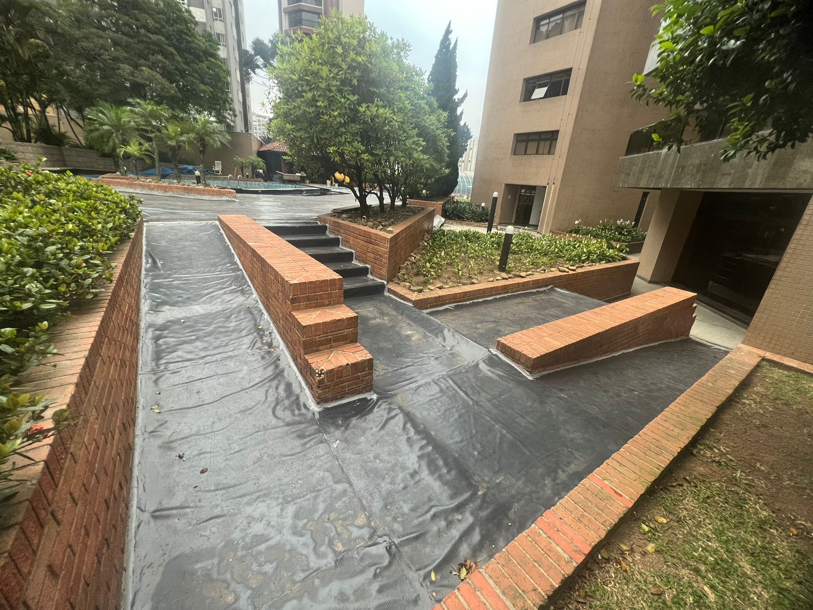 Manta PVC - execução