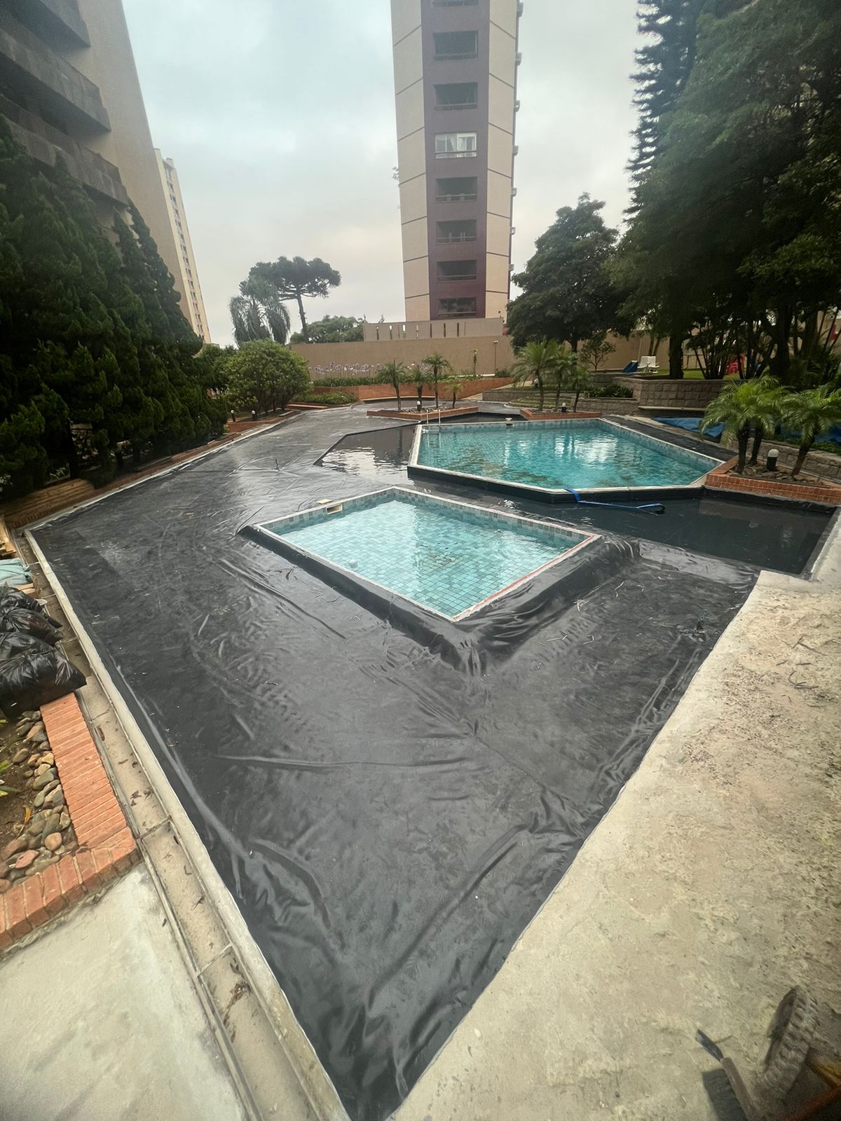 Manta PVC - execução